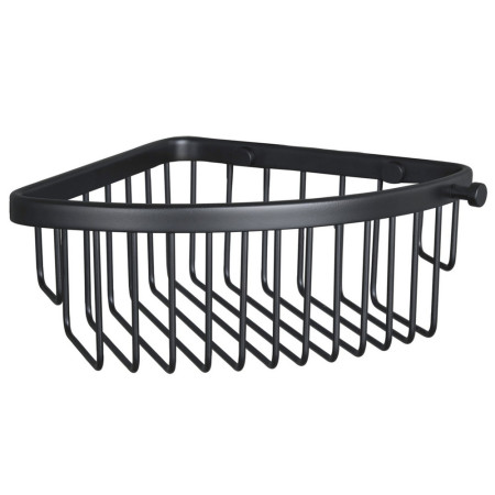 Miller Classic Matt Black Corner Basket