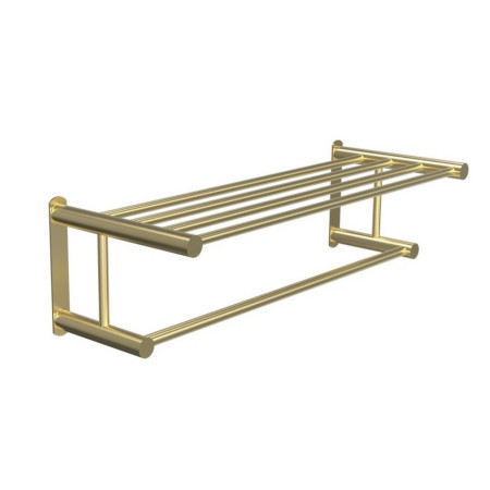 667MP1 Miller Classic Towel Rack Brushed Brass