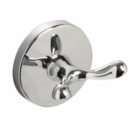 Miller Lily Chrome Double Robe Hook