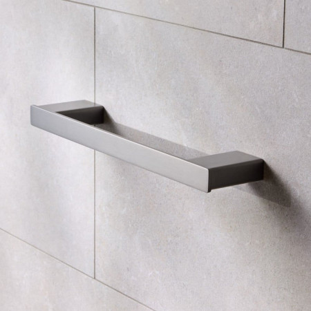 Miller Miami 300mm Single Towel Rail in Gunmetal