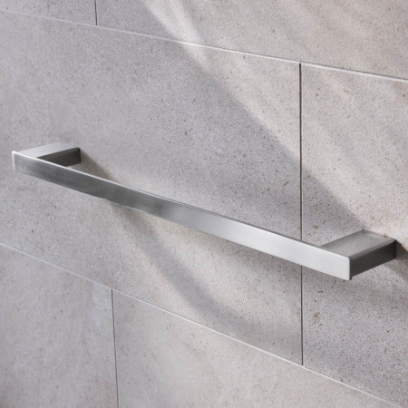 Miller Miami Brushed Nickel 500mm Towel Rail