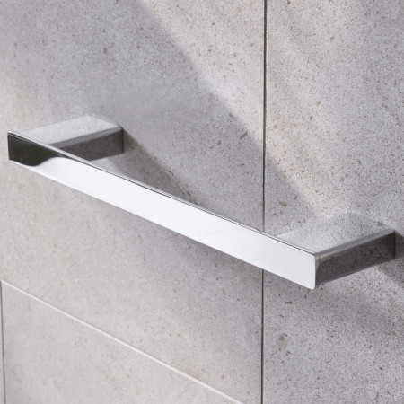 Miller Miami Chrome 300mm Single Towel Rail