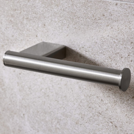 Miller Miami Spare Toilet Roll Holder in Brushed Nickel