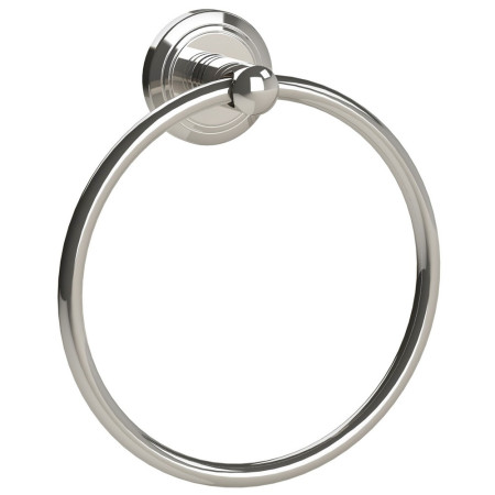 Miller Oslo Polished Nickel Towel Ring