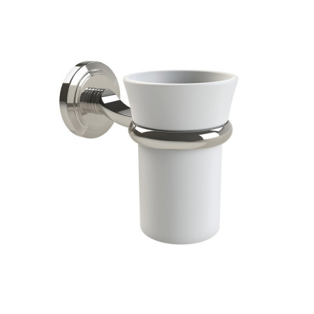 8003MN Miller Oslo Polished Nickel Tumbler and Holder