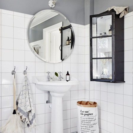 612C Miller Stockholm Double Robe Hook Bathroom Setting