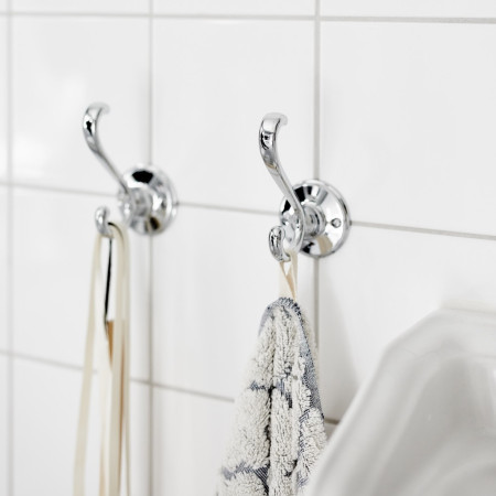 612C Miller Stockholm Double Robe Hook Lifestyle