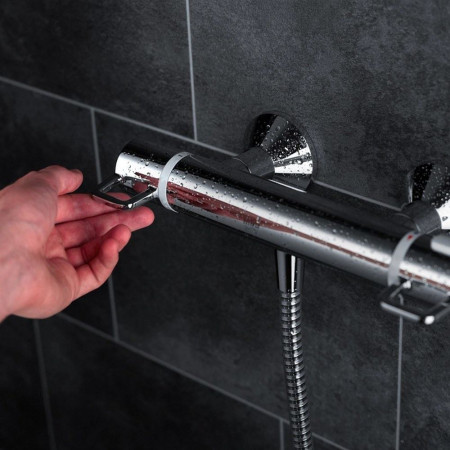 1.1900.015 Mira Assist Chrome Thermostatic Exposed Mixer Shower (5)