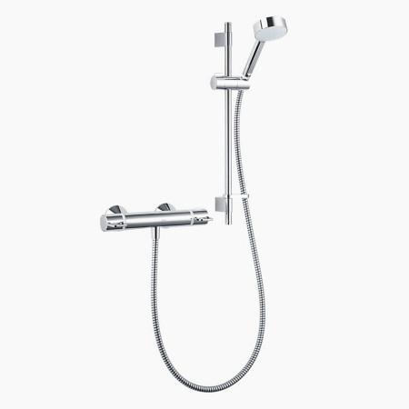 Mira Assist Chrome Thermostatic Exposed Mixer Shower