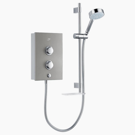 Mira Decor 8.5kW Warm Silver Electric Shower