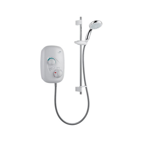 S2Y-Mira Event XS Thermostatic Power Shower White & Chrome-1