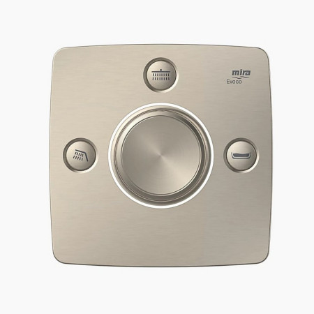 1.1967.011 Mira Evoco Triple Outlet Brushed Nickel Bathfill Thermostatic Mixer Shower (3)