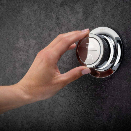 1.1980.007 Mira Mode High Pressure Digital Ceiling Fed Dual Combi Shower (2)