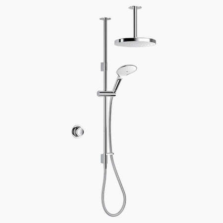 Mira Mode High Pressure Digital Ceiling Fed Dual Combi Shower