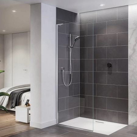 1.1981.004 Mira Platinum Rear Fed Single Outlet Low Pressure Digital Shower (2)