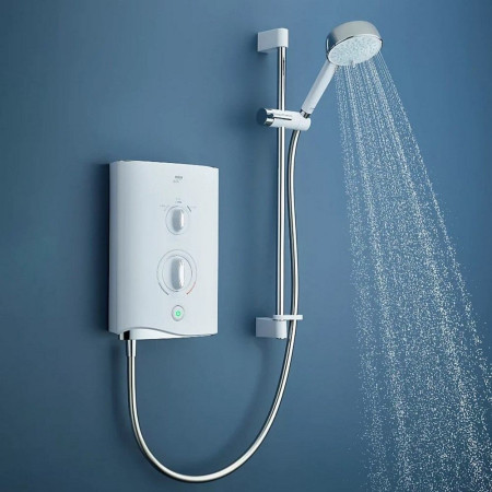 1.1746.834 Mira Sport Multi Fit 9.8kW Single Outlet Electric Shower
