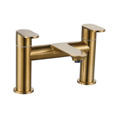 9141BRS Niagara Albury Brushed Brass Bath Filler