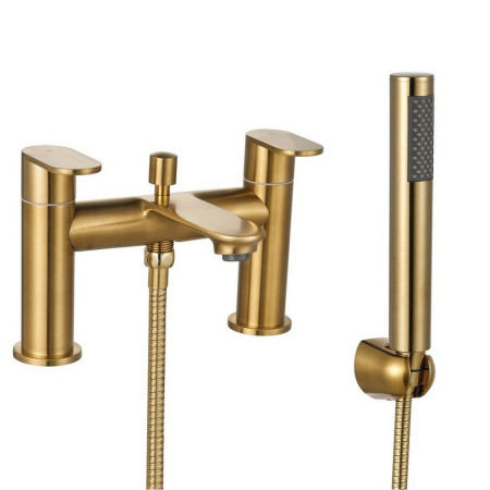 9142BRS Niagara Albury Brushed Brass Bath Shower Mixer