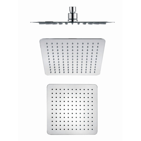 Niagara Observa Deluxe 250mm Chrome Square Slimline Shower Head