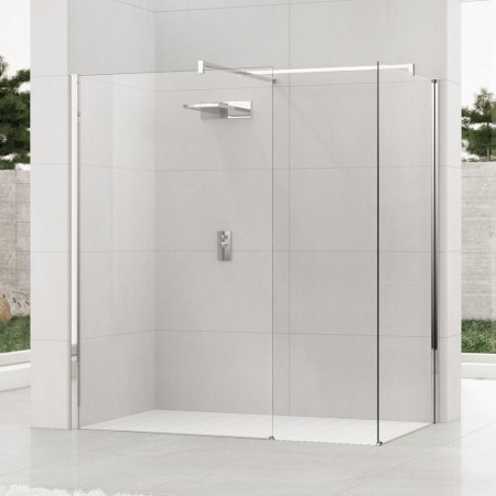 Novellini Kuadra H+H 700mm Wetroom Shower Enclosure