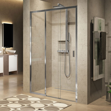 Novellini Lunes 2.0 3PH Sliding Shower Doors 900mm