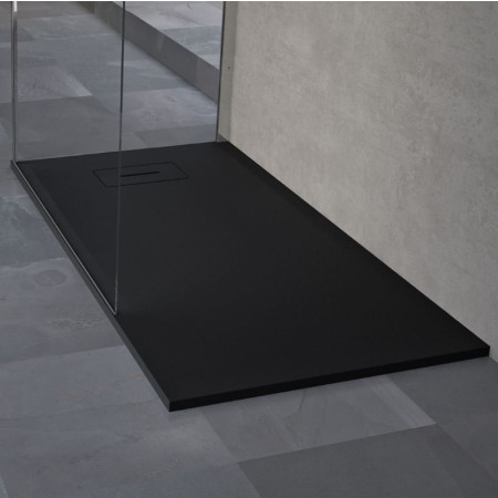 Novellini Novosolid 1200 x 900mm Shower Tray in Black