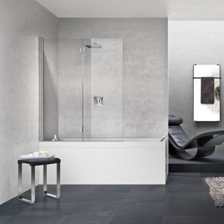 Novellini Young 1BSV Left-Handed Folding Bath Screen