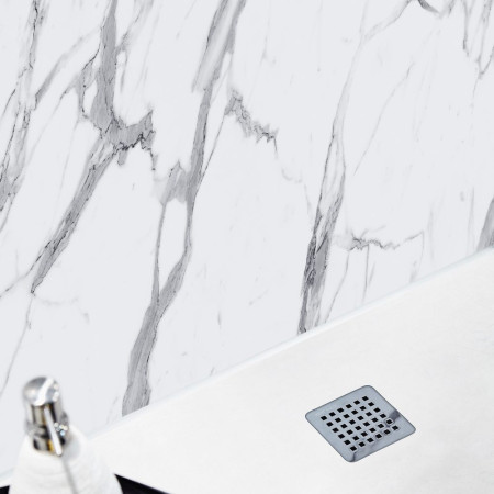 813659 Nuance 1200mm Calacatta Statuario Postformed Panel Lifesyle