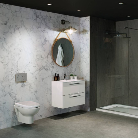 813598 Nuance 1200mm Turin Marble Postformed Panel Lifestyle