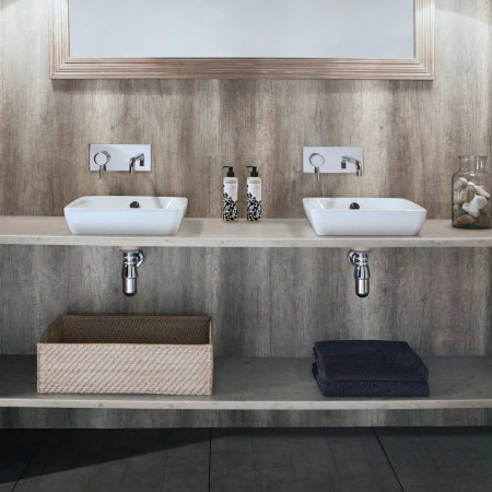 Nuance Driftwood 580mm Feature Wall Panel Lifestyle