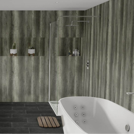 Nuance Medium Corner Driftwood Wall Panel Pack B