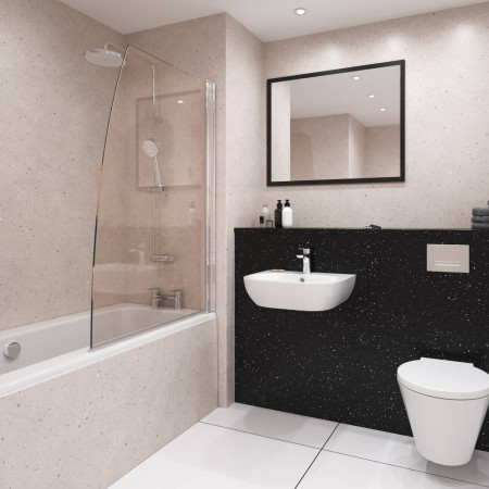 Nuance Small Corner Doux Lime Quartz Wall Panel Pack A