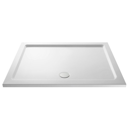 Nuie 1300 x 800mm Large Rectangular Shower Tray in Gloss White