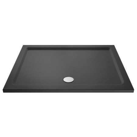 Nuie 1200 x 1000mm Large Rectangular Shower Tray in Slate Grey
