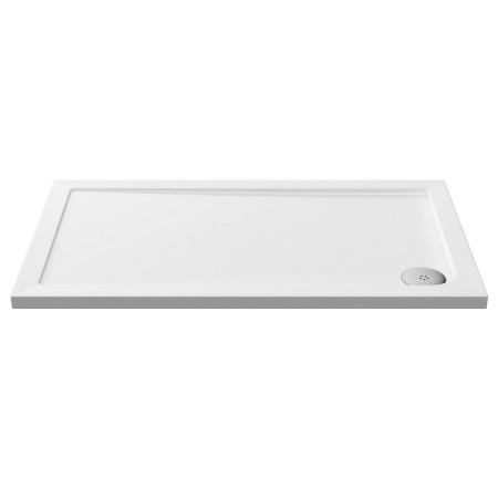 Nuie 1200 x 700mm Rectangular Shower Tray in Gloss White