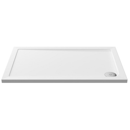 Nuie 1200 x 760mm Rectangular Shower Tray in Gloss White