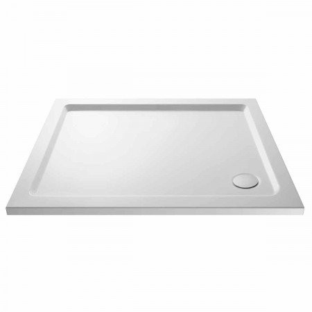 Nuie 1200 x 900mm Rectangular Shower Tray in Matt White Slip Resistant