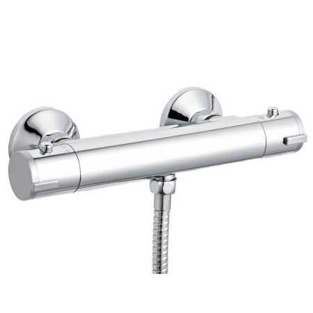 VBS001 Nuie ABS Thermostatic Shower Bar Valve in Chrome (1)
