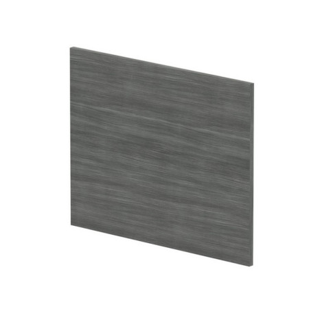 Nuie Anthracite Woodgrain 700mm L Shaped Shower Bath End Panel