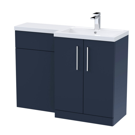 ARN2911 Nuie Arno 1100mm Midnight Blue L Shaped Combination Unit (2)
