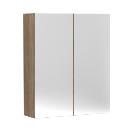 OFF3017 Nuie Arno 600mm Bleached Oak Mirror Cabinet (1)