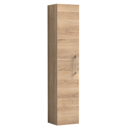 NVF3061 Nuie Arno Bleached Oak Wall Hung 300mm Tall Unit Single Door (1)
