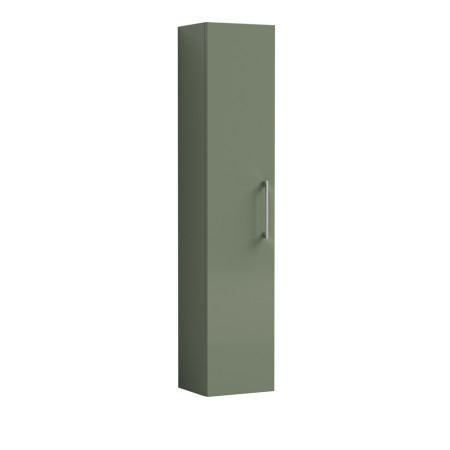 MOE861 Nuie Arno Green Wall Hung 300mm Tall Unit Single Door