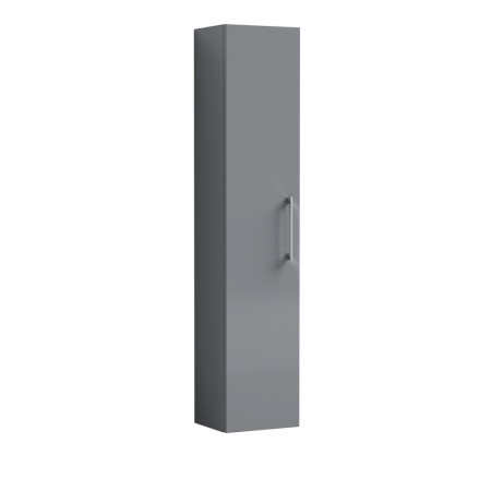 MOE1361 Nuie Arno Grey Wall Hung 300mm Tall Unit Single Door
