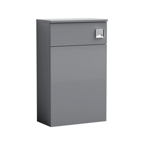 NVF2241 Nuie Arno Satin Grey 500mm Back To Wall WC Unit (1)