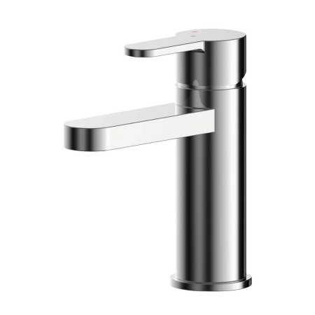Nuie Arvan Chrome Eco Mono Basin Mixer with Push Button Waste