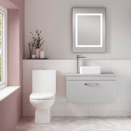 CSS004 Nuie Asselby Close Coupled WC Unit Room Setting
