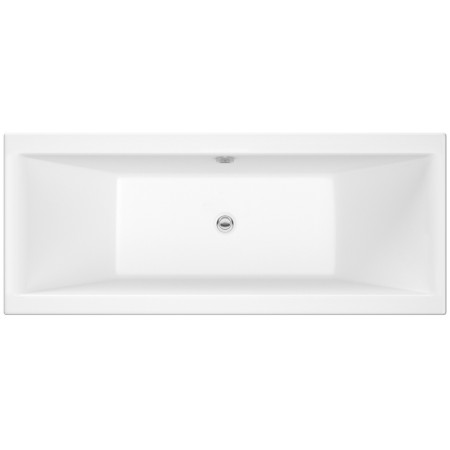 NBA214 Nuie Asselby Double Ended 1800 x 800mm Squared Bath