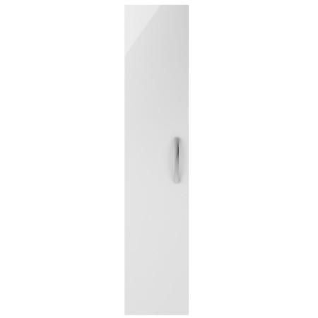 MOE161 Nuie Athena 300mm White Wall Hung Tall Unit Single Door