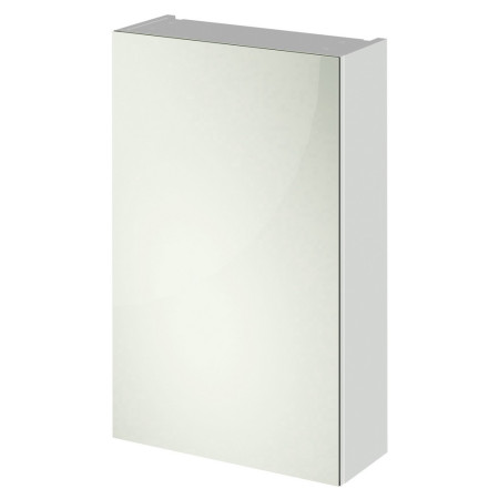 OFG416 Nuie Athena 450mm Mirror Cabinet Gloss Grey Mist